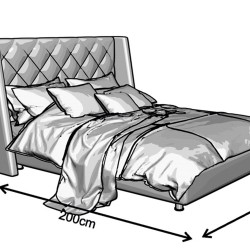 Κρεβάτι Casablanca