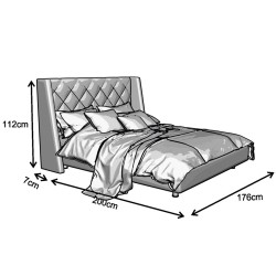 Κρεβάτι Casablanca