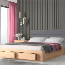 Wooden Bed (EW)3 Wooden Bed (EW)3