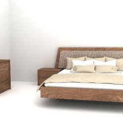 Wooden Bed (LI)6