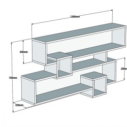 Ραφιέρα τοίχου (PK)1